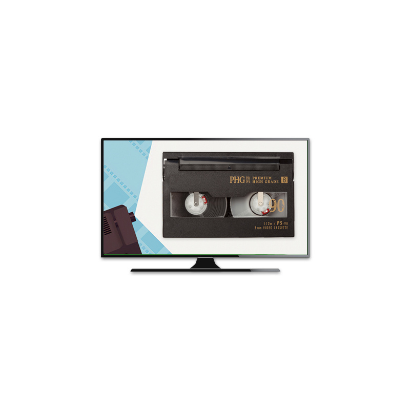 Numériser Cassettes Video8