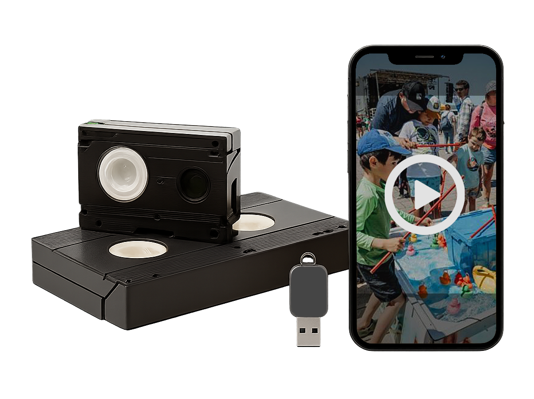 Numérisation cassettes VHS Hi8 MiniDV en HD en France