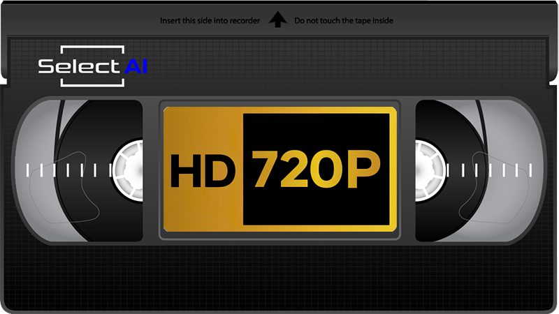 Numérisation de cassettes vidéo en HD 720p